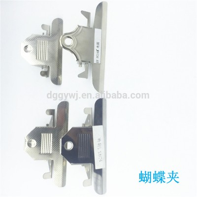 Metal butterfly clip/85/120/146mm metal clip jumpo/clipboard clip